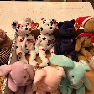 Large Lot NWT 60+ TY original Beenie Babies ~1997